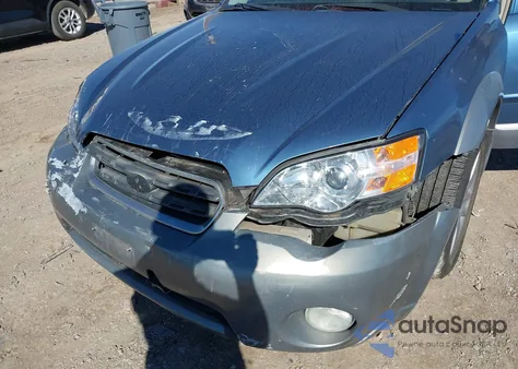 2007 Subaru Outback 3.0R L.l. Bean Edition z USA, uszkodzony, nr VIN 4S4BP86C174309222